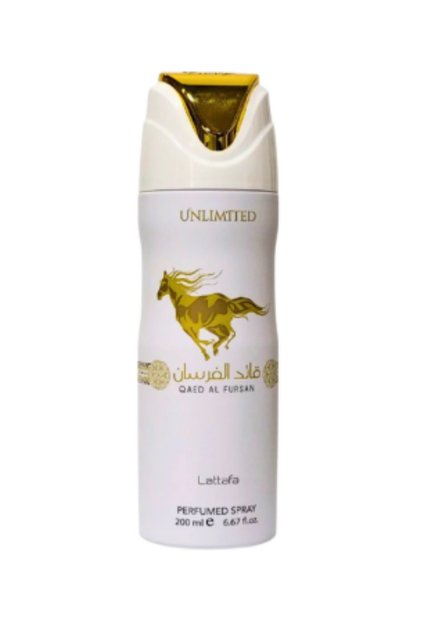 LATTAFA BODY SPRAY QAED AL FURSAN UNLIMITED 200