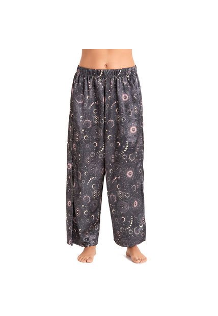 Pantalón Estampado Gris Onix Laura 521171