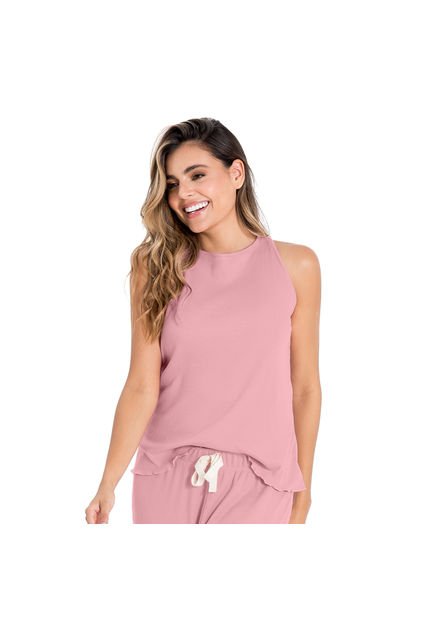 Camiseta Manga Sisa Palo De Rosa Laura 505158