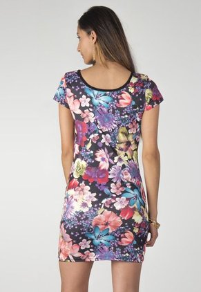 Vestido Lce Spirito Negro-Estampado