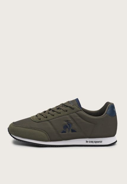 Tenis Lifestyle Verde Oliva-Blanco-Azul le coq sportif RacerOne