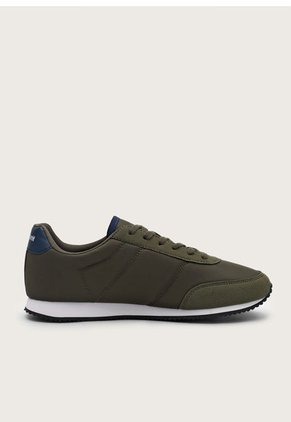 Tenis Lifestyle Verde Oliva-Blanco-Azul le coq sportif RacerOne
