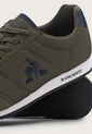 Tenis Lifestyle Verde Oliva-Blanco-Azul le coq sportif RacerOne de Le coq sportif