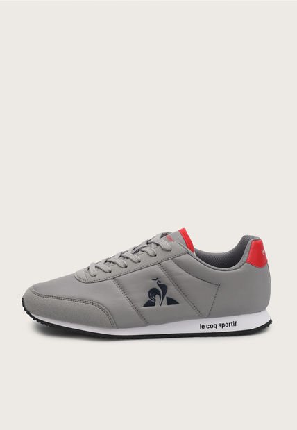 Tenis Lifestyle Gris-Blanco-Rojo le coq sportif RacerOne