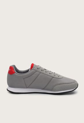 Tenis Lifestyle Gris-Blanco-Rojo le coq sportif RacerOne