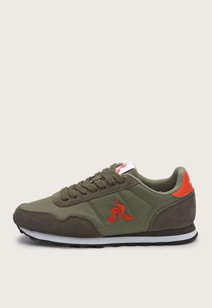 Tenis Lifestyle Verde Oliva-Naranja-Blanco le coq sportif Astra