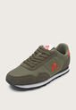 Tenis Lifestyle Verde Oliva-Naranja-Blanco le coq sportif Astra de Le coq sportif