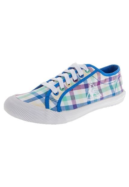 Tenis Lifestyle Blanco-Azul-Verde-Morado-Amarillo le coq sportif Deauville Checkers