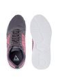 Lifestyle Gris-Rojo-Blanco Le Coq Sportif Lcs R600 Geo Jacquard de Le coq sportif
