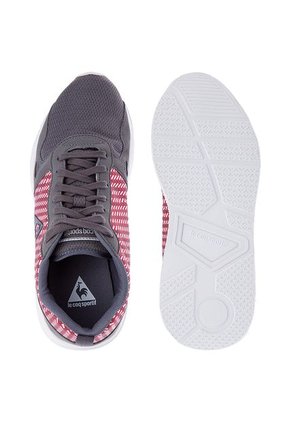 Lifestyle Gris-Rojo-Blanco Le Coq Sportif Lcs R600 Geo Jacquard