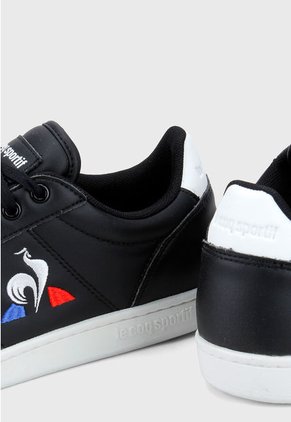 Tenis Lifestyle Negro-Blanco le coq sportif Court Clay