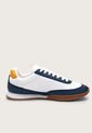 Tenis Lifestyle Blanco-Azul-Amarillo-Miel le coq sportif Veloce Sport de Le coq sportif