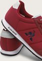Tenis Lifestyle Borgoña-Blanco le coq sportif RacerOne de Le coq sportif
