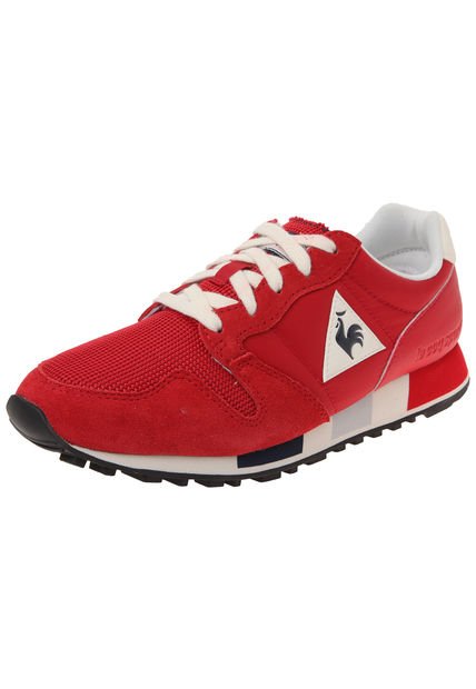Tenis Lifestyle Rojo-Blanco Le coq sportif Omenga Nylon