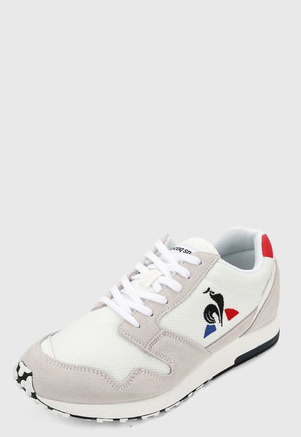 Tenis Lifestyle Blanco-Gris-Rojo-Azul le coq sportif