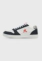 Tenis Lifestyle Blanco-Azul Navy-Rojo le coq sportif Breakpoint Tricolore de Le coq sportif
