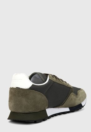 Tenis Lifestyle Verde Oliva-Gris-Blanco le coq sportif Delta