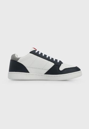 Tenis Lifestyle Blanco-Azul Navy-Rojo le coq sportif Breakpoint Tricolore