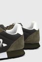 Tenis Lifestyle Verde Oliva-Gris-Blanco le coq sportif Delta de Le coq sportif