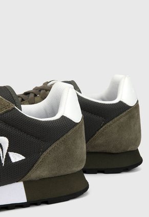 Tenis Lifestyle Verde Oliva-Gris-Blanco le coq sportif Delta