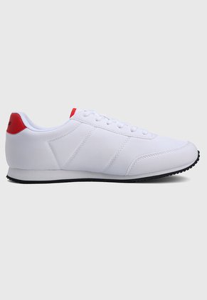 Tenis Lifestyle Blanco-Rojo-Negro le coq sportif Racerone Sport