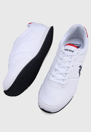 Tenis Lifestyle Blanco-Rojo-Negro le coq sportif Racerone Sport