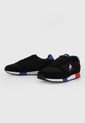 Tenis Lifestyle Negro-Rojo-Azul le coq sportif Alpha Tricolore de Le coq sportif