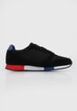 Tenis Lifestyle Negro-Rojo-Azul le coq sportif Alpha Tricolore de Le coq sportif