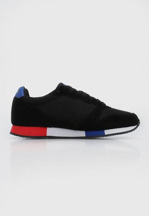 Tenis Lifestyle Negro-Rojo-Azul le coq sportif Alpha Tricolore