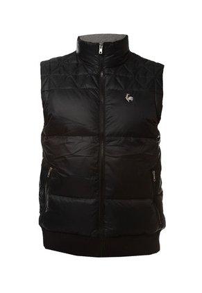 Chaleco Negro Le Coq Sportif