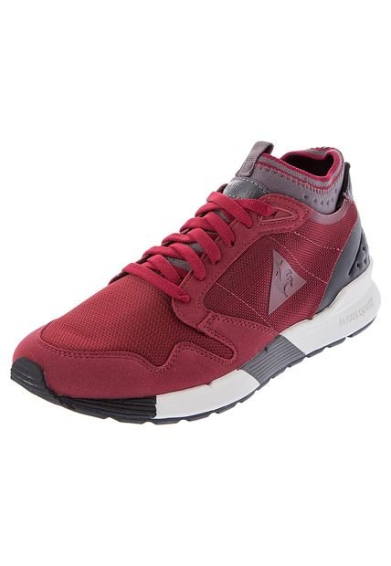 Tenis Lifestyle Vinotinto-Negro-Gris le coq sportif OMICRON CRAFT