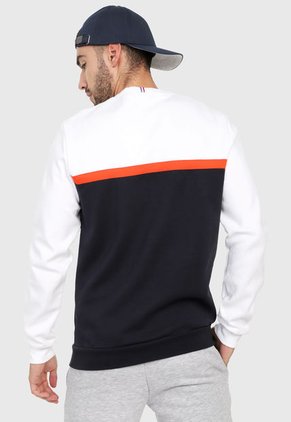 Buzo Azul-Blanco-Naranja le coq sportif