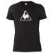 Camiseta Le Coq Sportif Negro-Blanco de Le coq sportif