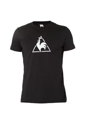 Camiseta Le Coq Sportif Negro-Blanco
