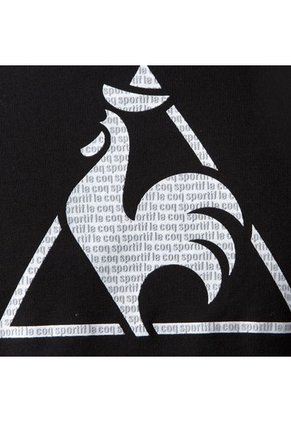 Camiseta Le Coq Sportif Negro-Blanco