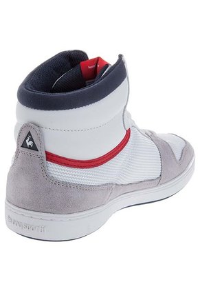 Bota Lifestyle Blanco-Gris-Azul-Rojo Le Coq Sportif Cholet Mesh