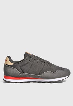 Tenis Lifestyle Negro-Beige-Rojo le coq sportif Astra Twill