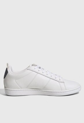 Tenis Lifestyle Blanco-Verde Oliva-Gris Le Coq Sportif  CourtClassic Twill