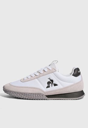 Tenis Lifestyle Blanco-Negro-Gris le coq sportif Veloce II