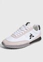 Tenis Lifestyle Blanco-Negro-Gris le coq sportif Veloce II de Le coq sportif