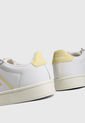 Tenis Lifestyle Blanco-Beige-Amarillo le coq sportif Classic Soft de Le coq sportif