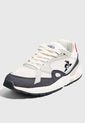 Tenis Lifestyle Blanco-Azul-Rojo Le Coq Sportif  DYNACTIF R850 de Le coq sportif