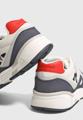 Tenis Lifestyle Blanco-Azul-Rojo Le Coq Sportif  DYNACTIF R850
