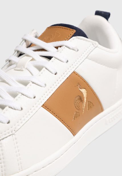 Tenis Lifestyle Blanco Azul Navy Tabaco le coq sportif Courtclassic Twill Compra Ahora Dafiti Colombia