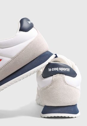 Tenis Lifestyle Marfil-Gris-Azul Le Coq Sportif  Veloce II Tricolore