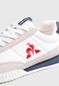 Tenis Lifestyle Marfil-Gris-Azul Le Coq Sportif  Veloce II Tricolore de Le coq sportif