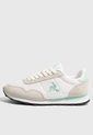 Tenis Lifestyle Beige-Blanco-Verde Menta Le Coq Sportif  Astra Optical de Le coq sportif