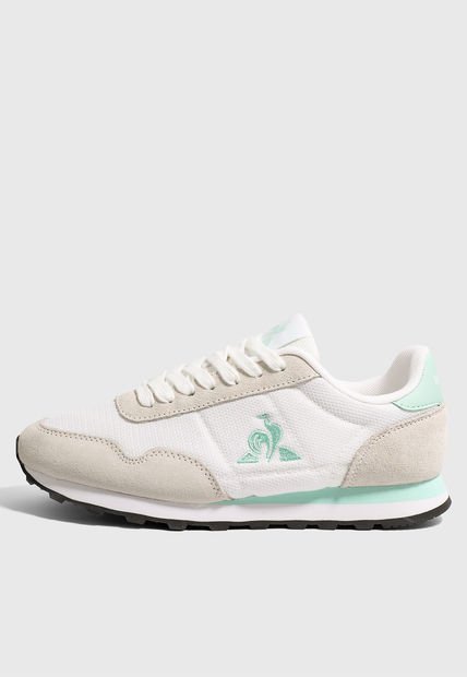 Tenis Lifestyle Beige-Blanco-Verde Menta Le Coq Sportif  Astra Optical