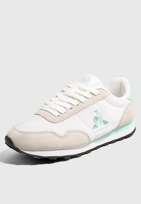 Tenis Lifestyle Beige-Blanco-Verde Menta Le Coq Sportif  Astra Optical