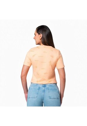 Camiseta Cuello Redondo Mujer Lec Lee Salmon